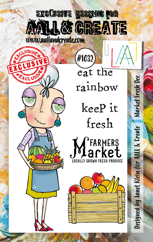 AALL and Create #1032 - Set de tampons A7 - Market Fresh Dee