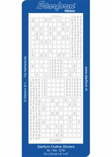 Déco autocollants - Sudoku
