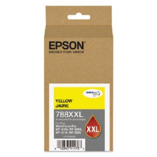 T788XXL420 Epson ENCRE JAUNE EPSON T788 DURABrite Ultra XXL C