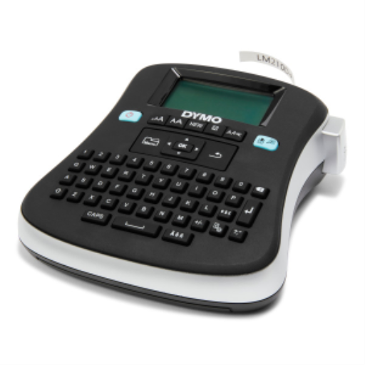 Étiqueteuse de bureau DYMO | LabelManager 210D – Étiqueteuse portable tout usage, facile à utiliser, touches intelligentes à accès direct, clavier QWERTY, grand écran, pour l'organisation à la maison et au bureau