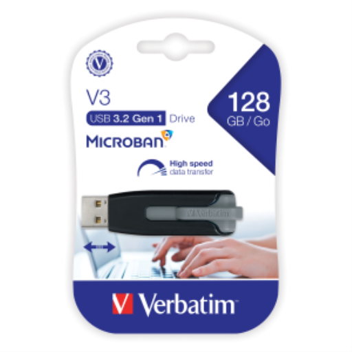Verbatim 128GB SnG V3 USB 3.0 - Black