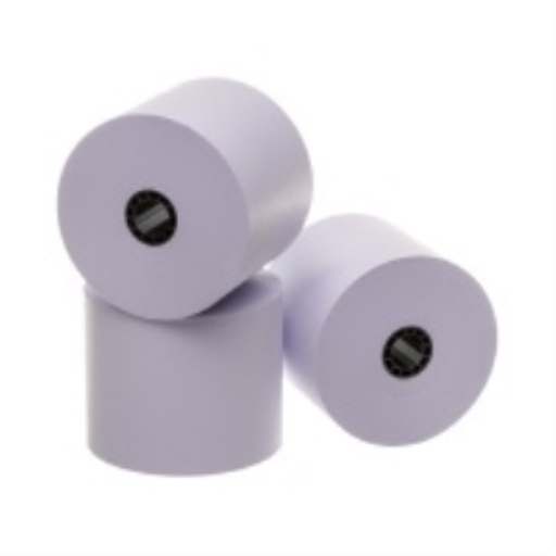 9074-0309 Iconex 30223-5 - 2 1/4" x 125' papier bond 5/paquet, 10 paquets