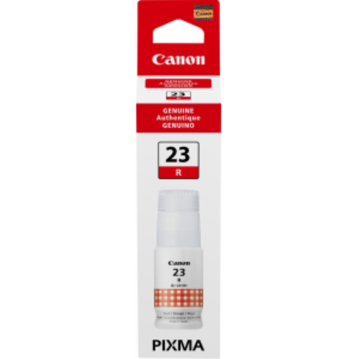 4714C001 Bouteille d'encre rouge Canon GI-23 - Compatible avec G620 uniquement