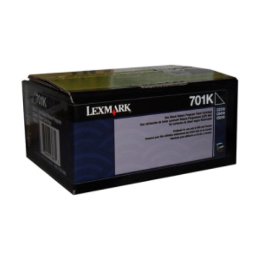 70C10K0 Lexmark CS/CX310,410,510 Cartouche de toner noire du programme de retour 1K