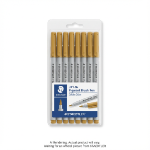 Pigment Brush Pen Golden Ochre