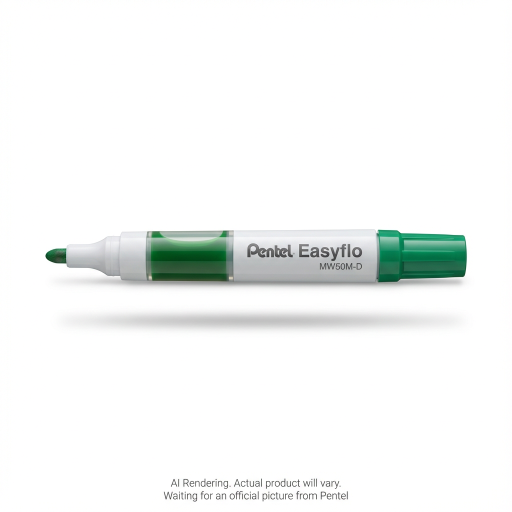 Marqueur pour tableau blanc Easyflo, pointe ogive, (6,0 mm) encre verte