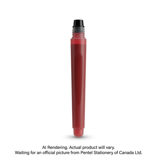 Recharge Pentel Arts pour stylo-pinceau, rouge
