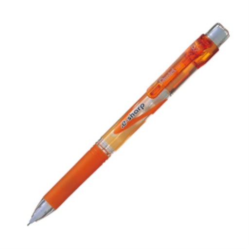 Crayon porte-mines E-Sharp (0,7 mm), accents orange