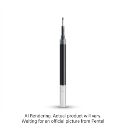 Recharges pour stylo-bille rétractable Pentel Floatune, pointe 0,5 mm, encre noire