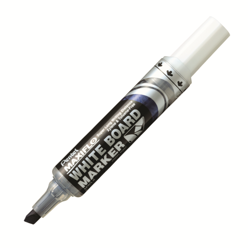 Marqueur pour tableau blanc Maxiflo, pointe biseautée (2,0/5,7 mm), encre bleue