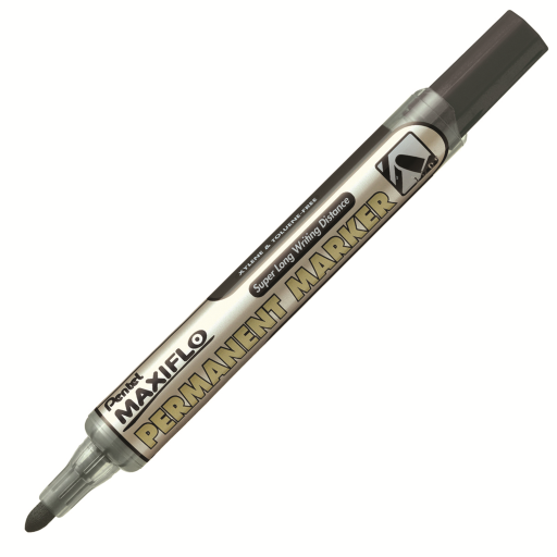Marqueur permanent Maxiflo (4,5 mm), pointe ogive, encre noire