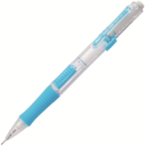 Crayon porte-mines rétractable Quick Click (0,7 mm), corps bleu ciel