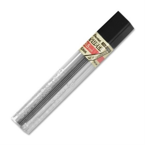 Recharge de mines Super Hi-Polymer (0,5 mm), F, 12 mines par tube
