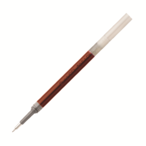 Recharge d'encre - Pour stylo-bille gel EnerGel (0,5 mm) Pointe fine aiguille, Encre orange