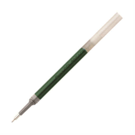 Recharge d'encre - Pour stylo-gel EnerGel (0,5 mm) Pointe fine conique, Encre verte