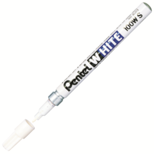 Marqueur Permanent Blanc, Pointe Fine (2,0 mm)