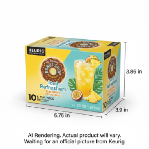 Donut Shop Coffee Single Serve - Dshp Kcup Pnapl Rfrshr 10Ct Ca