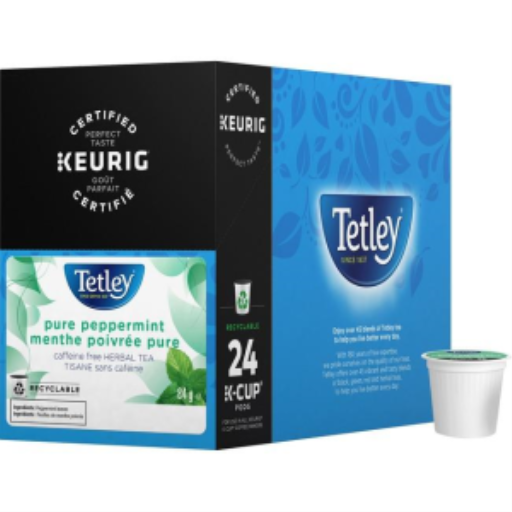 THÉ TETLEY MENTHE POIVRÉE PURE TASSE K 24/BJ 24/BJ