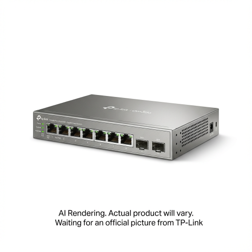 Switch Intelligent Gigabit Omada Pro à 8 ports PoE+ et 2 emplacements SFP