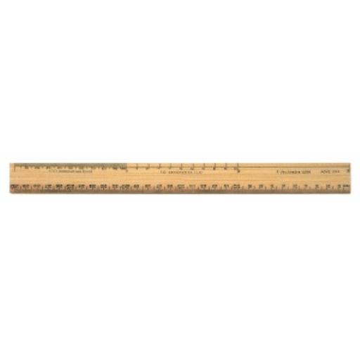 30cm ? Metric Scales, Plain Edge /
30cm ? Échelles métriques, Bord simple