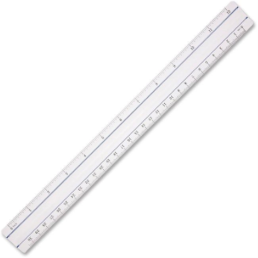 30cm/12" Magnifying Ruler /
Règle grossissante de 30cm/12 po