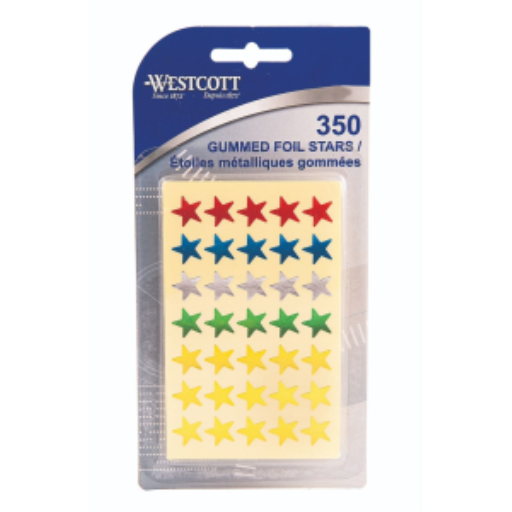 Assorted Coloured Stars, 350/Pkg. /
Étoiles couleurs assorties – paquet de 350