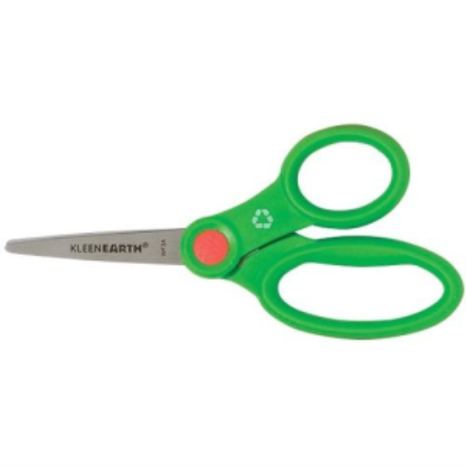 KleenEarth® Antimicrobial Kids Scissors 5" Pointed - Asst. colours /
Ciseaux antimicrobiens KleenEarth® pour enfant, à bouts pointus de 5 po - couleurs assorties