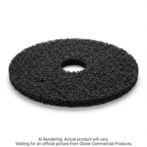 20" Black Stripping Floor Pad