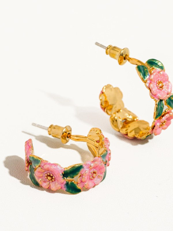 Boucle d'oreille créole Jocelyn