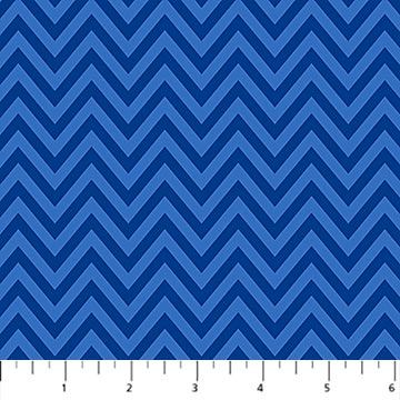 Deborah Edwards - Fun & Games - Chevron Bleu - 25071-46