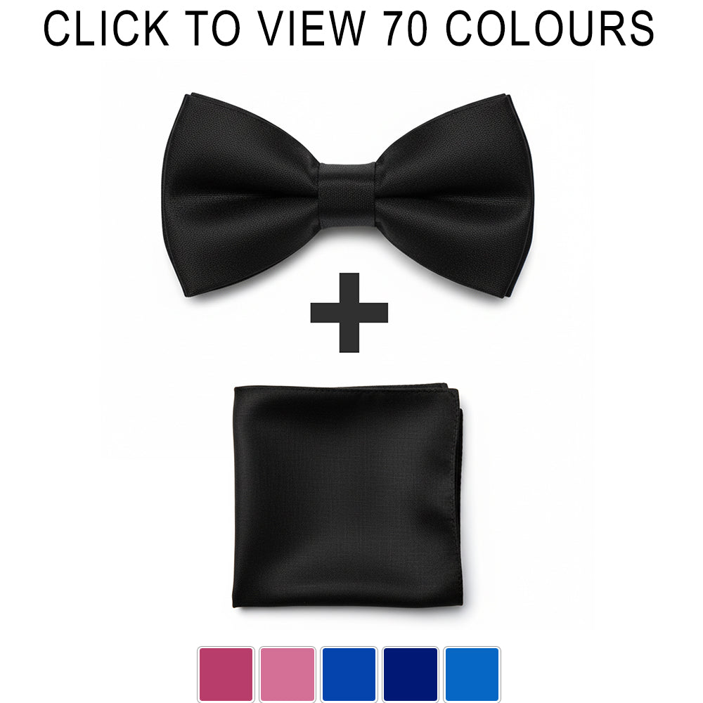 Promo Nœud papillon + Pochette assortie