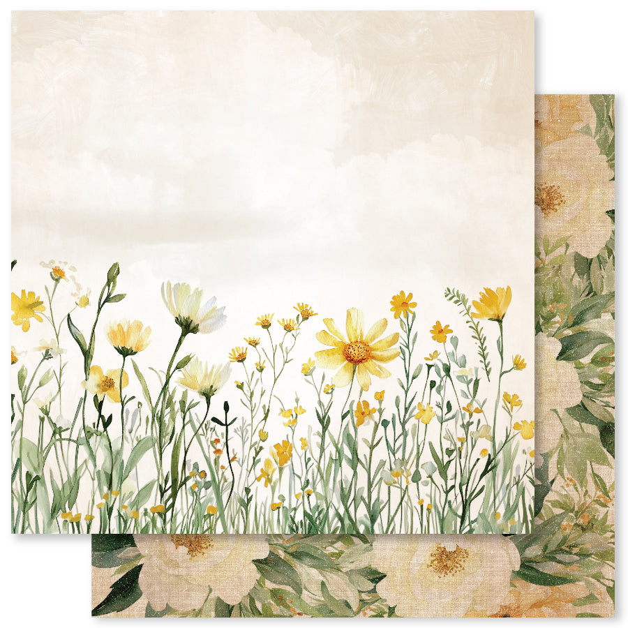 Collection de papiers 15x15 Abeilles & Papillons 33558