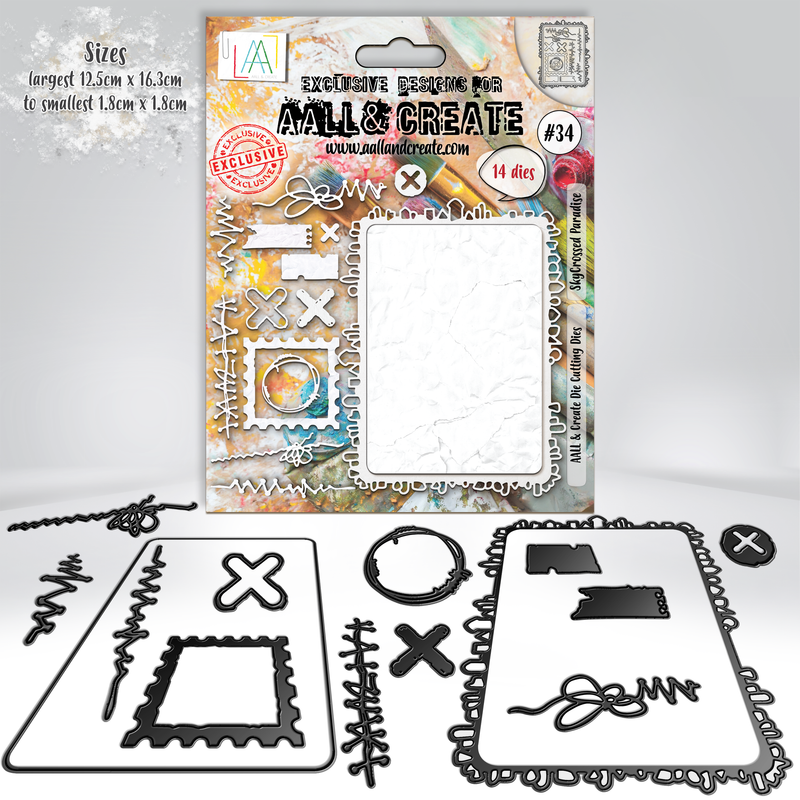 AALL and Create #34 - Dies de Découpe - SkyCrossed Paradise