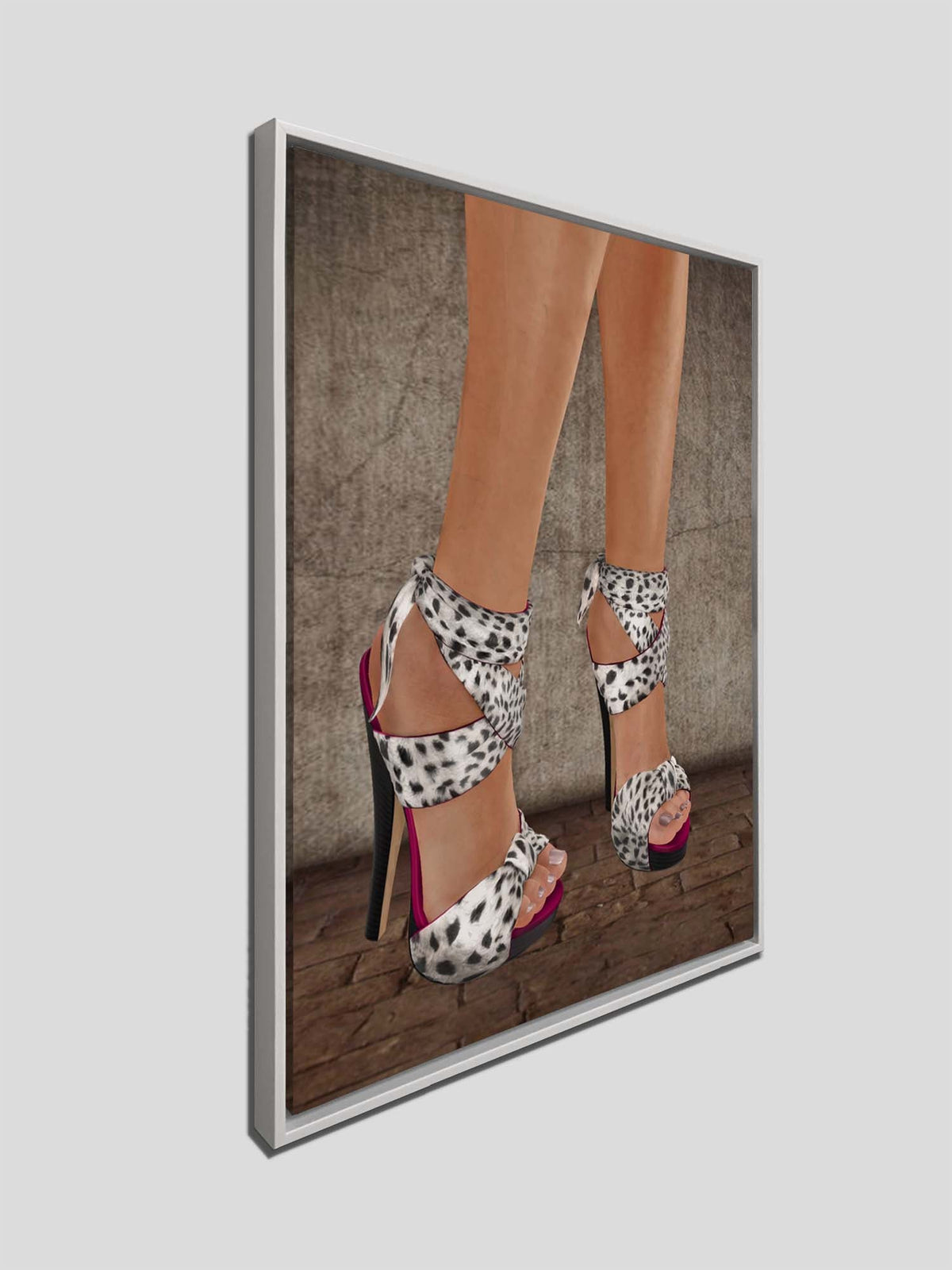 Talons - Toile murale décorative - Art moderne - Vernis RGB