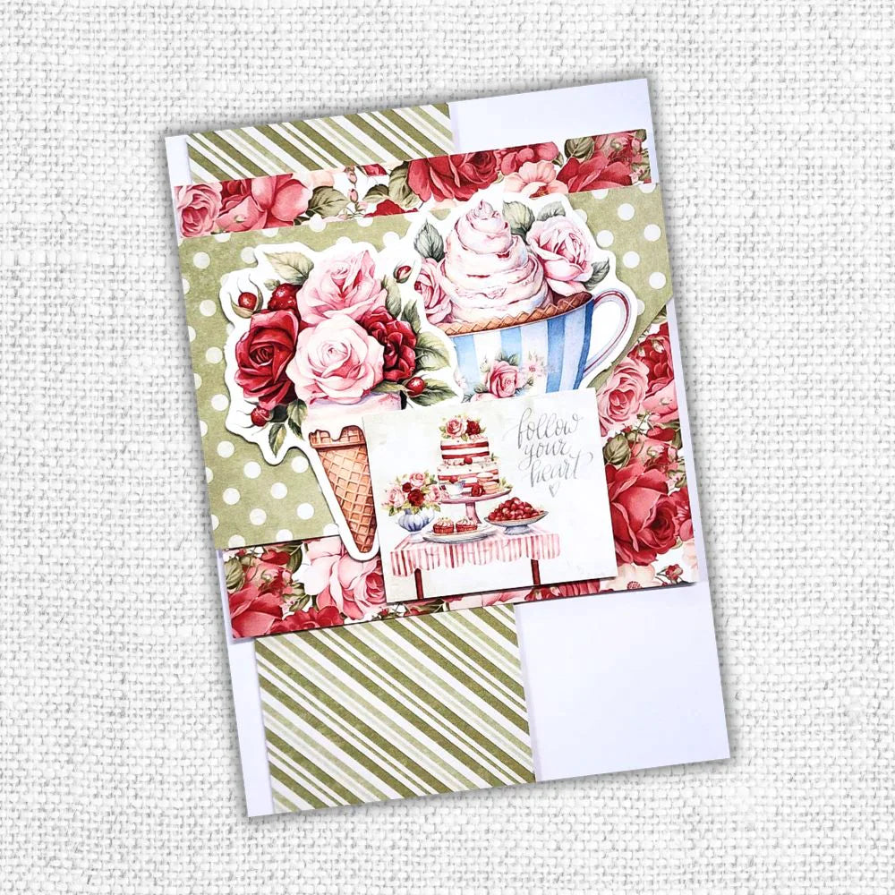 Gourmandises Sucrées Découpes Pack Papier 31464