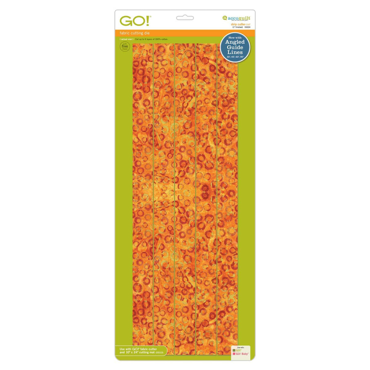GO! Strip Cutter-1 1/2" (1" Finished) 5
Strips