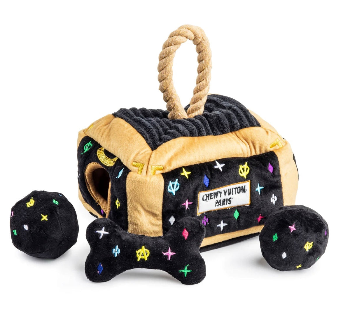 Ensemble de jouets interactifs Chewy Vuitawn – Jouet-casse-tête pour chien