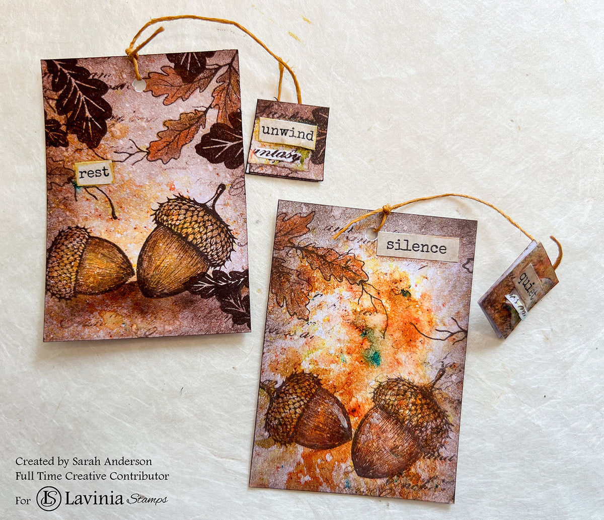 Lavinia Stamps - White Oak Leaf Stamp