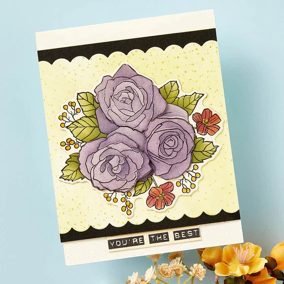 Bundle SDS et pochoir Garden Party de la collection From the Garden par Wendy Vecchi