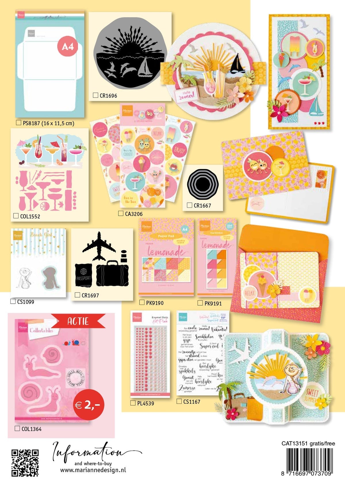 Marianne Design La Collection n° 151 Juillet 2025