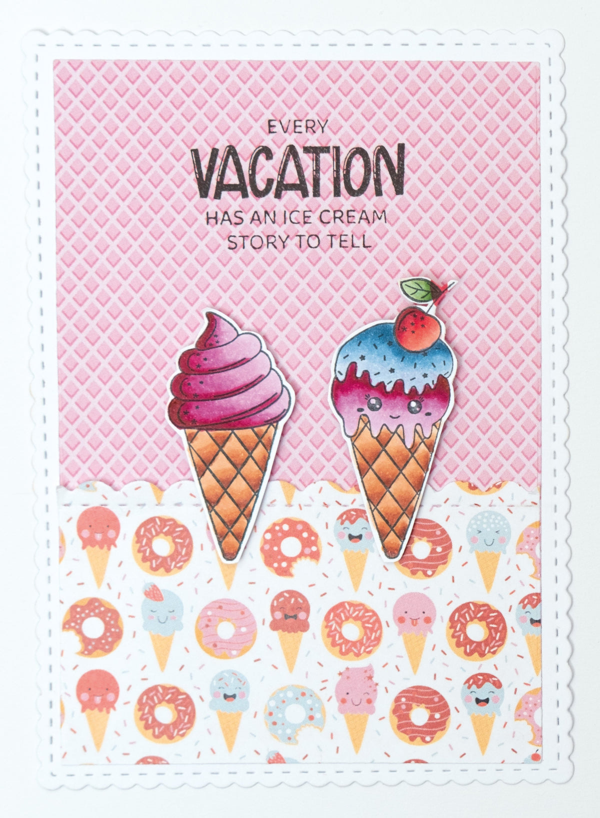 CCL Design Bloc de papier I Scream You Scream Friendz 24 feuilles