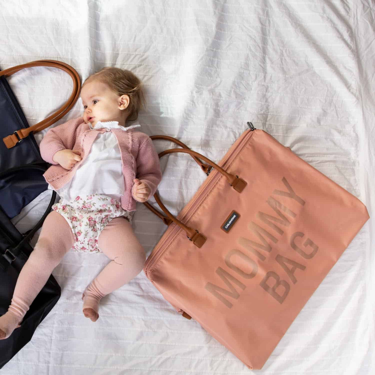 Joyful Pink Adventures Mommy Bag