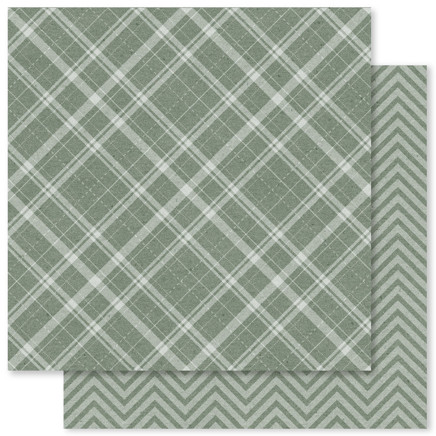 Papiers Kraft Charlie's Patterns E 12x12 (Lot de 12) 33165