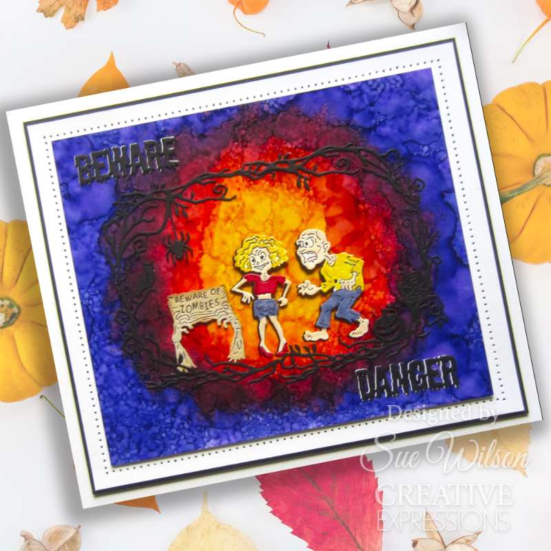 Matrice de découpe Le Faucheur d'Halloween Sue Wilson Creative Expressions