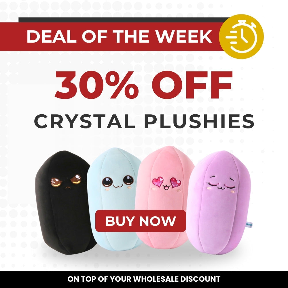Crystal Plushie đź’— Plushies shaped like crystals đź’ś powered by crystals