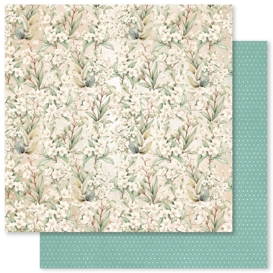 Papiers 30,5 x 30,5 cm Souvenirs de Pâques (lot de 12) 34077