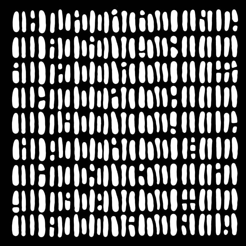 Pochoir Woodware Old Weave 15,2 cm x 15,2 cm