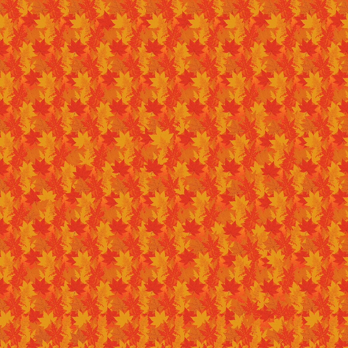 Craft HTV Autumn Leaves Pattern