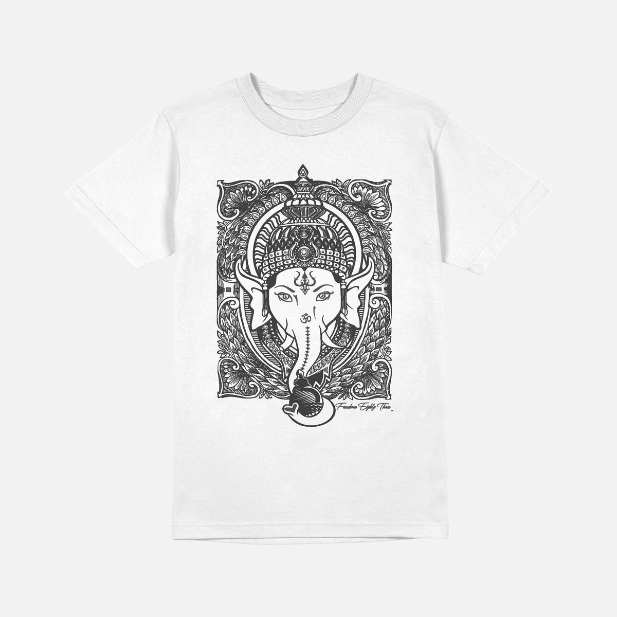T-shirt Ganesh - Blanc