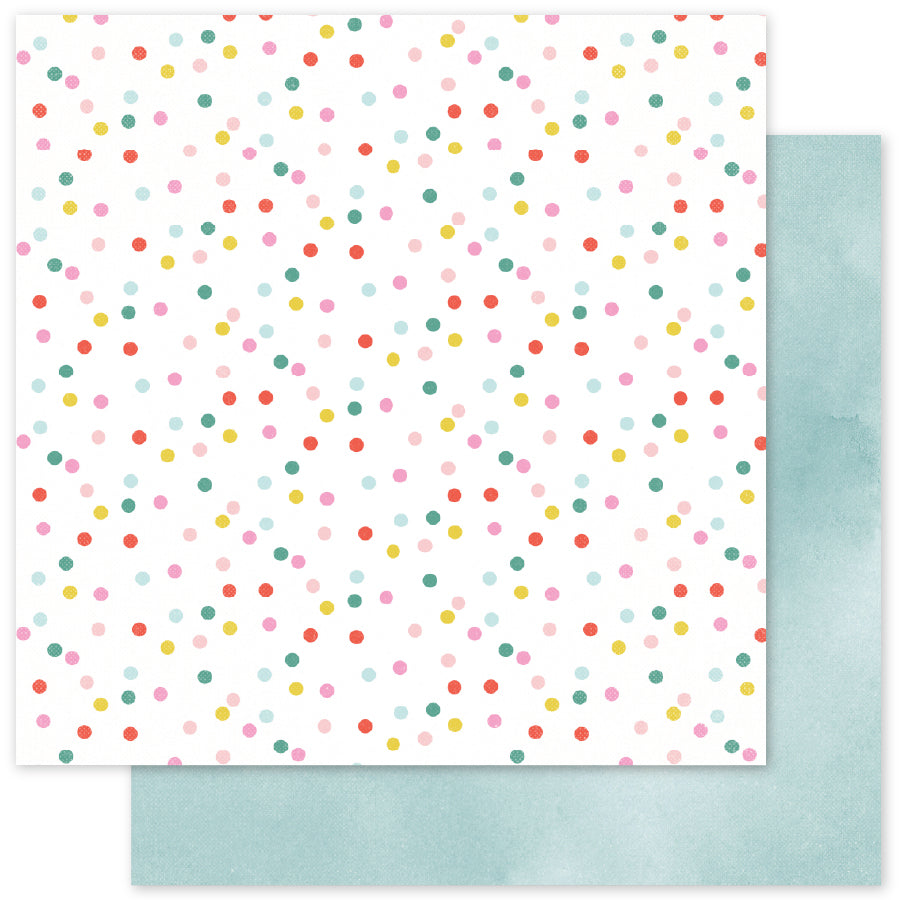 Happy Moments Basics Papier 30,5 x 30,5 cm (Lot de 12) 34980